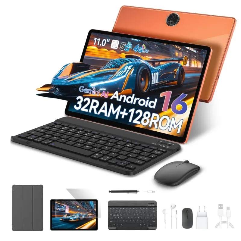Tablet Blackview Zeno 5 WiFi 11" 8GB 128GB Arancione