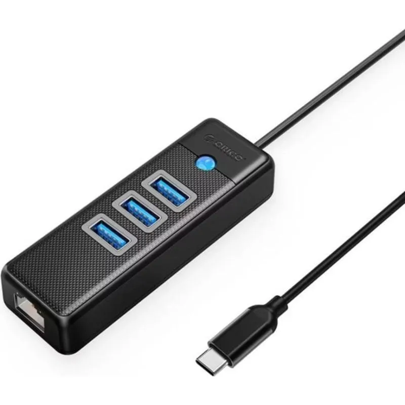 Hub Gigabyte 4 porte 5 Gbps con Ethernet 2.5G modello PW3UR25-C3