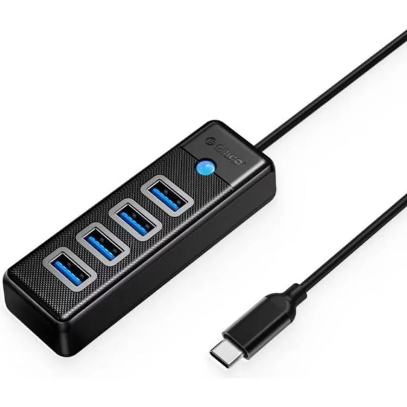 Hub Orico 4 porte USB 3.0 5 Gbps modello PW4U-C3 cavo 1 m