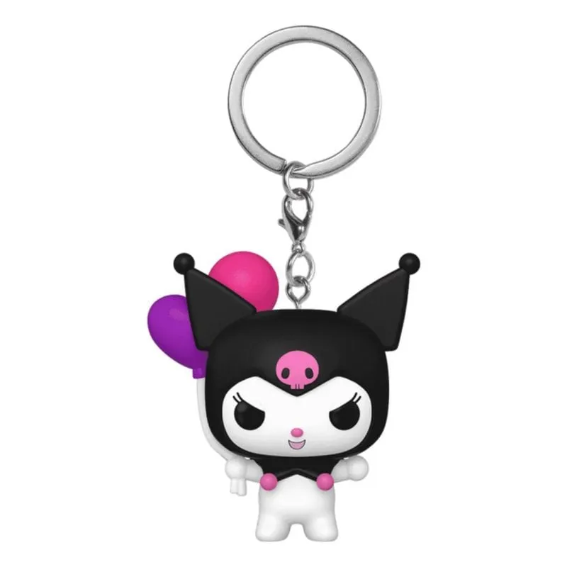 Portachiavi Funko POP! Kuromi with Balloons Hello Kitty Vinile Multicolore