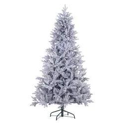 Albero Natale LAVIS Verde innevato (PVC e PE - H210 D120 cm) 0939748