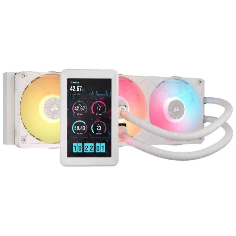 Refrigerazione Liquida Corsair iCUE LINK TITAN II 360 RX LCD 360mm 1 Ventilatore RGB