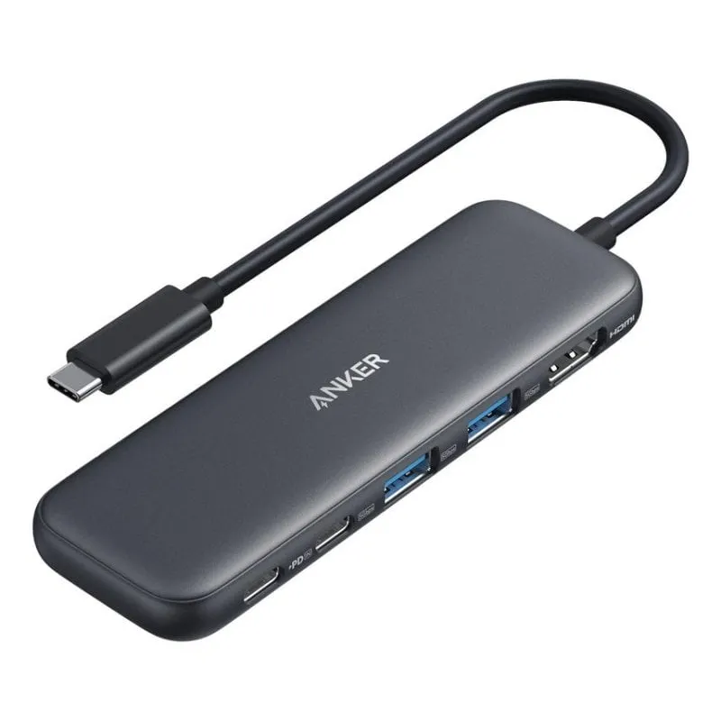 Hub Anker 5 porte 5000 Mbit/s modello 332 con HDMI 4K e Power Delivery 100W