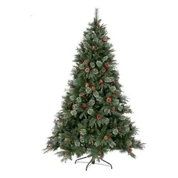 Albero Natale addobbato MOLVENO Verde (PVC e PE - H270 D170 cm) 0936318