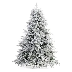 Albero Natale RITTER Verde innevato (PVC e PE - H180 D142 cm) 0982643