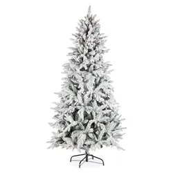 Albero Natale HARVARD Verde innevato (PVC e PE - H150 D88 cm) 0977882