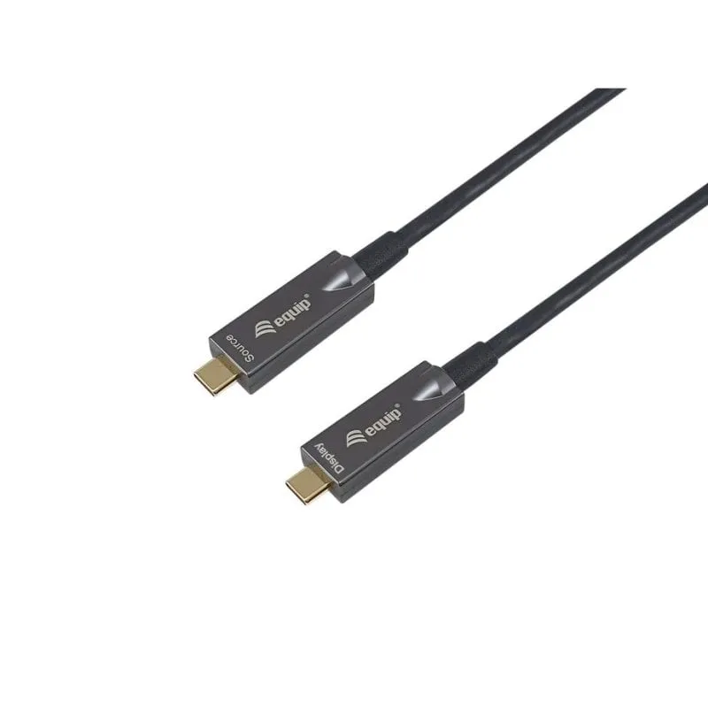 Cavo Ottico Attivo EQUIP USB-C 15m PD 60W 4K/60Hz 10Gbps