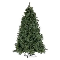 Albero Natale HUBBARD Verde (PVC e PE - H240 D145 cm) 0977849