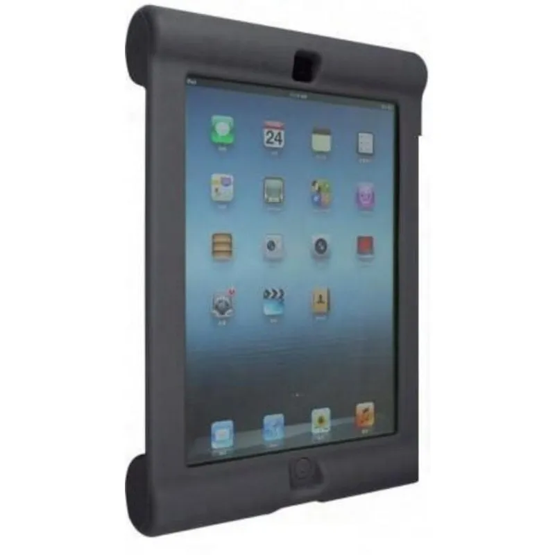 Custodia protettiva APPROX per iPad Mini in silicone nera robusta