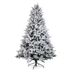 Albero Natale FREJUS Verde innevato (PVC e PE - H270 D150 cm) 0970076