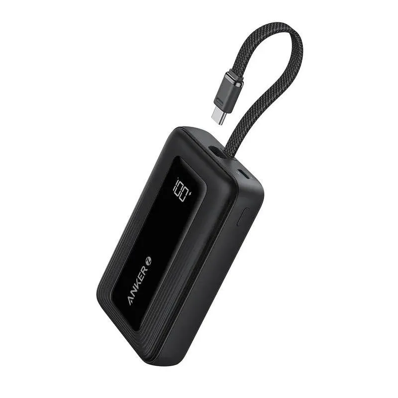 Batteria Esterna Anker Zolo 10000 mAh Wireless MagSafe 15W Nera