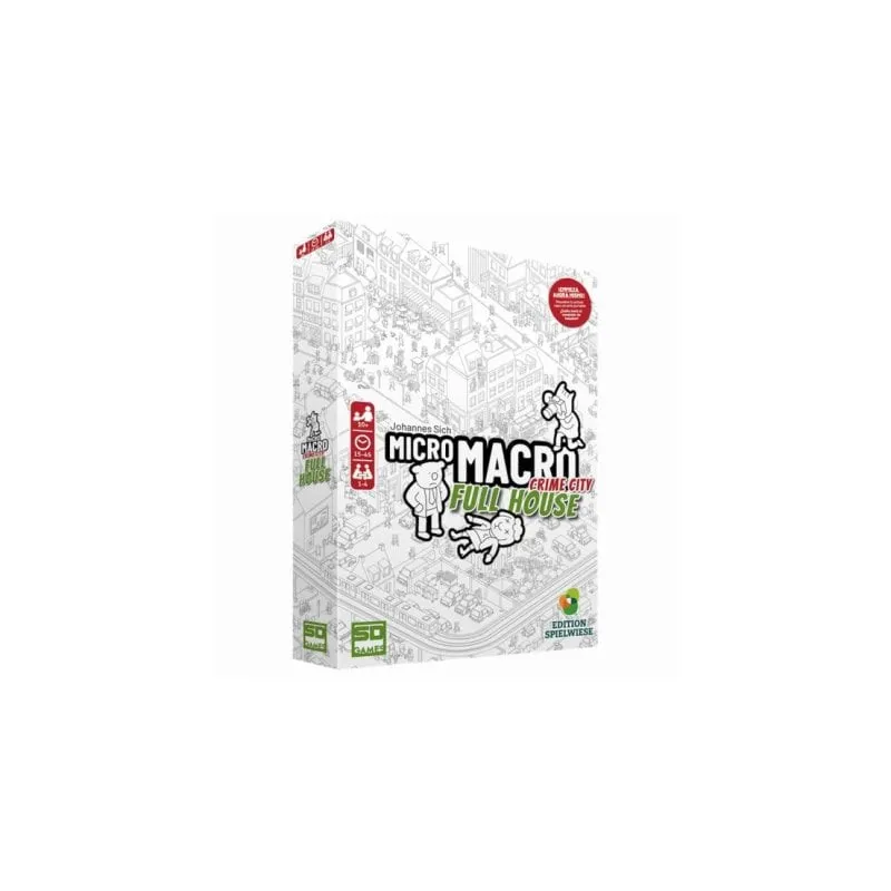 Gioco da Tavolo Sd Games Micro Macro Full House Cooperativo 1-4 Giocatori