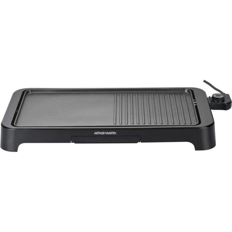 Piastra Elettrica da Tavolo Arthur Martin AMPL204 2000W Doppia Zona Antiaderente