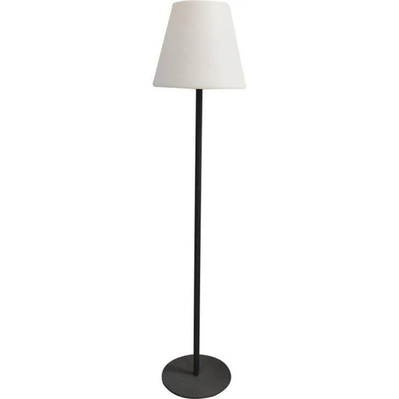 Lampada da Pavimento Solare LED Integrata 1,5 m Bianco Freddo IP44