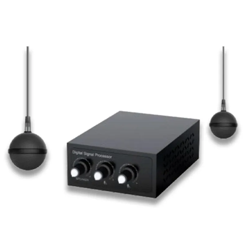 Microfono Laia t-Pod Air Pro Dual USB con 2 microfoni sospesi a soffitto