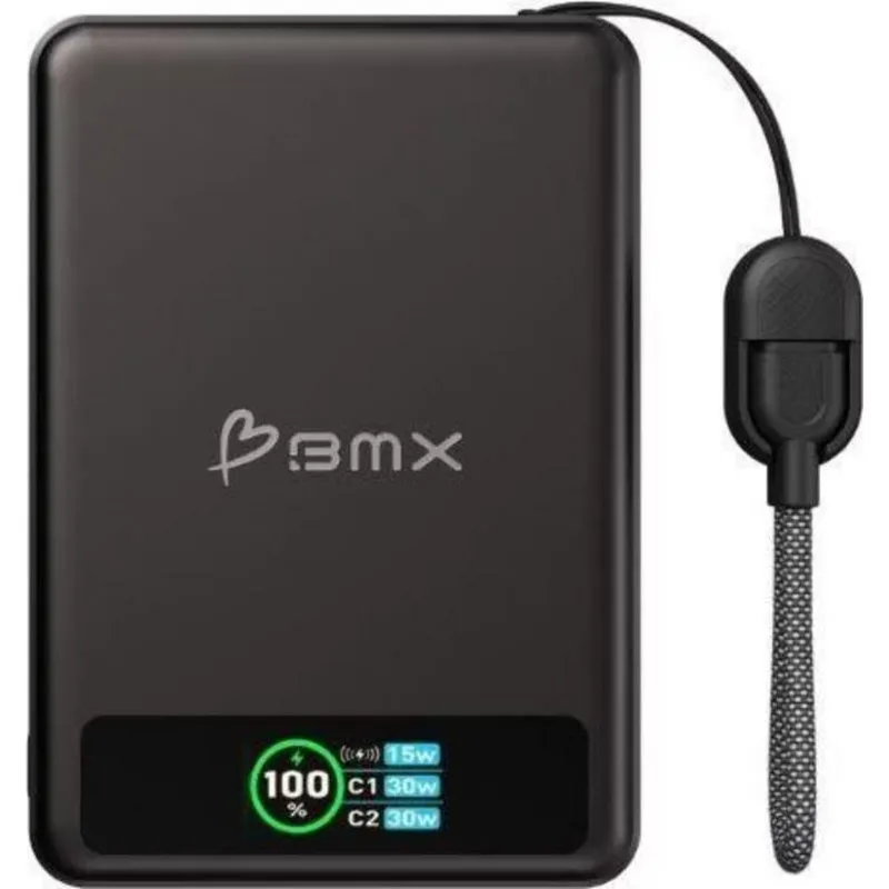 Batteria Esterna Rant BMX 10000 mAh 30W USB-C Nera