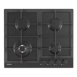 Piano cottura gas 4 zone PROFESSIONAL PC 60 1T Matte black (60cm)