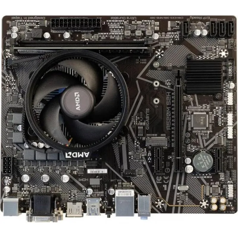 Scheda Madre Renkforce AS00092 Intel H610 LGA 1700 DDR4 Micro ATX USB-A 2.0