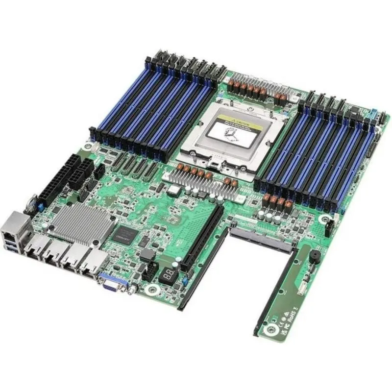Scheda Madre AsRock GENOAD24QM32-2L2T/BCM SP5 DDR5 DIMM ATX VGA 10GbE PCIe 5.0 USB-A