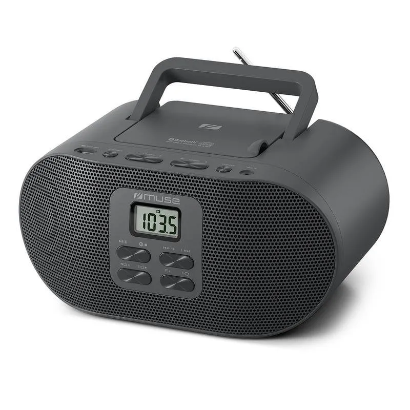 Radio portatile Muse M-33 BT con lettore CD e Bluetooth