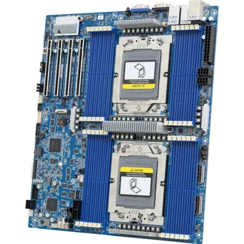 Scheda Madre GIGABYTE MZ73-LM2 AMD Socket SP5 DDR5 Extended ATX Gigabit Ethernet