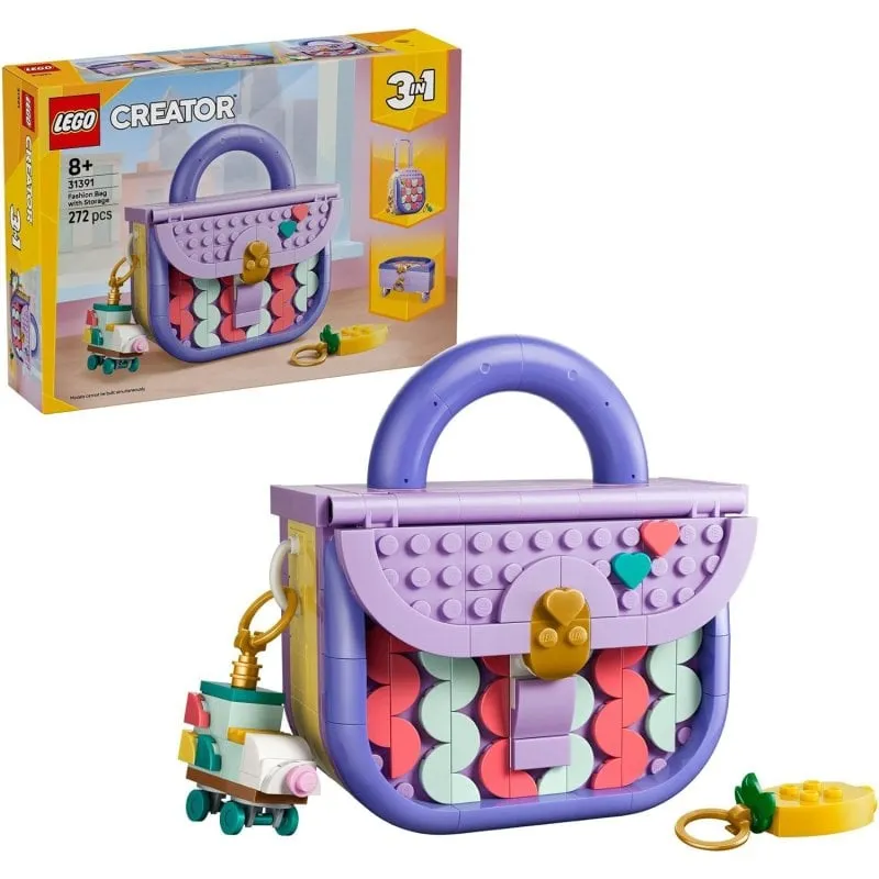 LEGO Creator 3-in-1 Borsa Alla Moda Con Scomparto 31391 272 pezzi