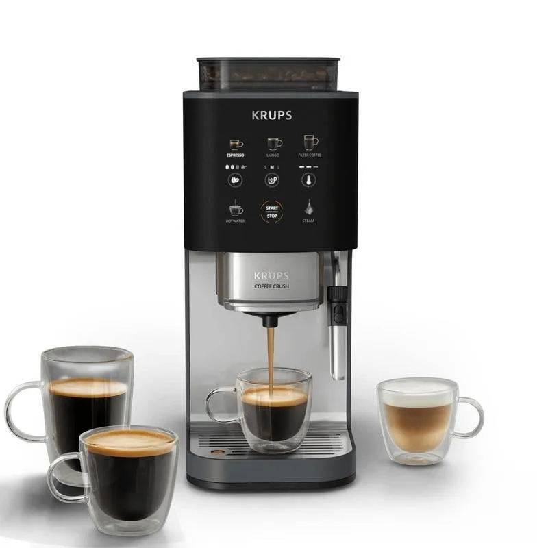 Macchina da caffè espresso Krups Coffee Crush Edition SA404BE1 1,8 L 15 bar con macinacaffè integrato