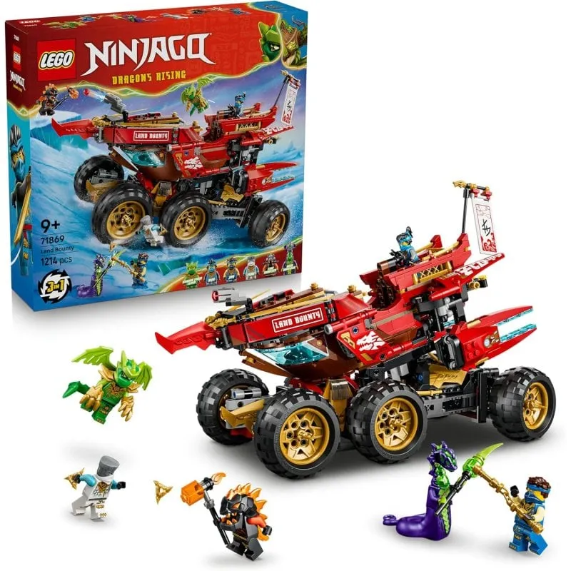 LEGO Ninjago Land Bounty 71869 1214 pezzi