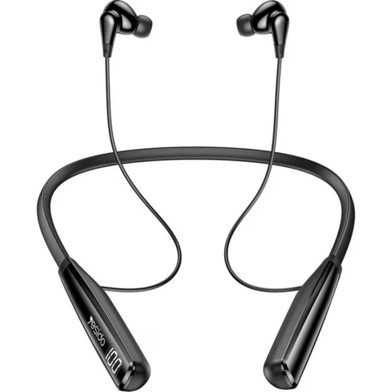 Auricolari Yesido YSP22 Bluetooth 5.3 Wireless In Ear Nackenbügel Ufficio Nero