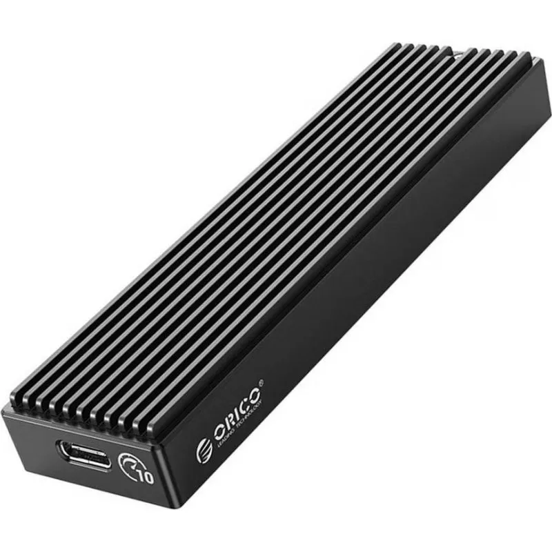 Caja PC Orico M.2 NVMe Alluminio Nero USB-C con Smart Stay