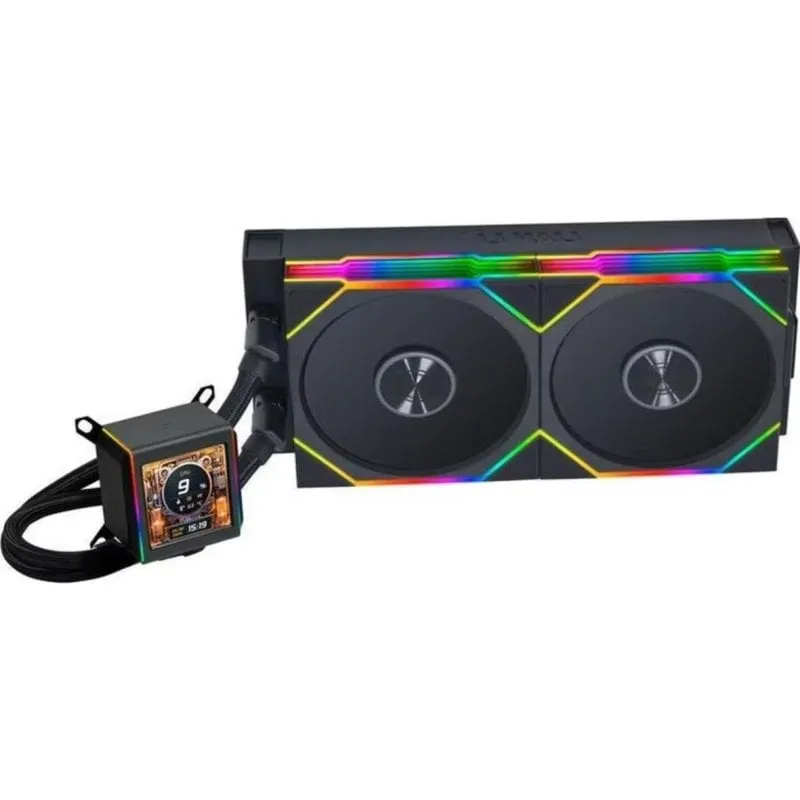 Raffreddamento Liquido Lian-Li Galahad II LCD 280mm 2 Ventole Wireless