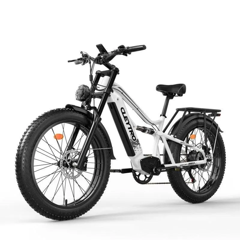 Bicicletta elettrica Generica ES7-W 750W 48V 18Ah 26" Bianca