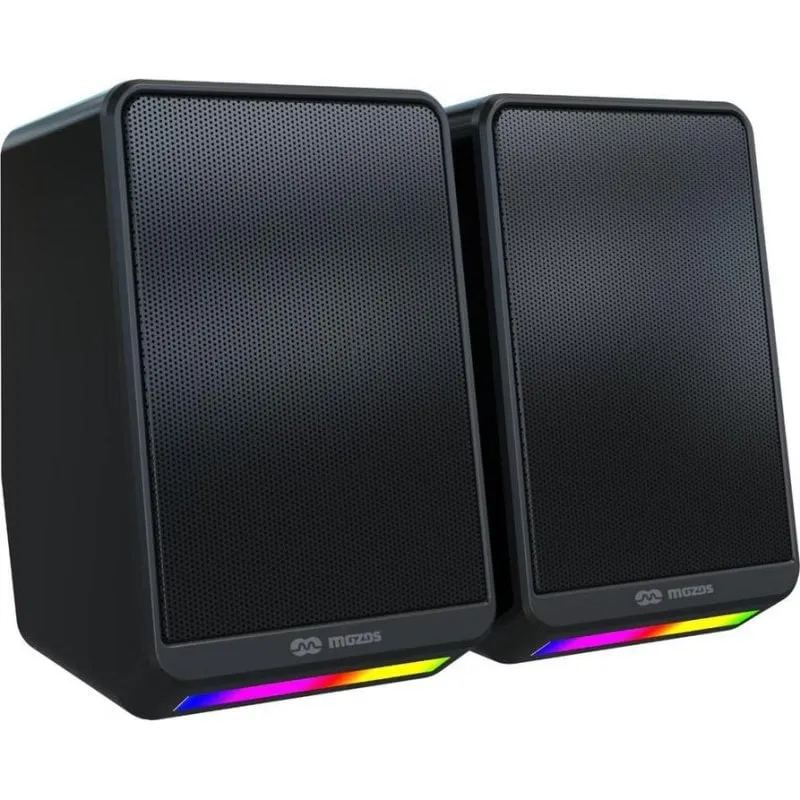 Altoparlanti Mozo MINI-S4 RGB USB 6W con illuminazione RGB compatti