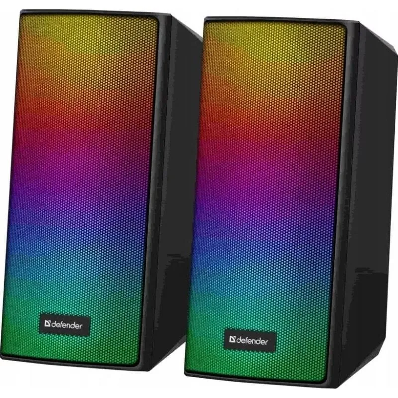 Altoparlanti Defender Spitfire 2.0 Bluetooth USB 6W con LED e Bluetooth 5.2