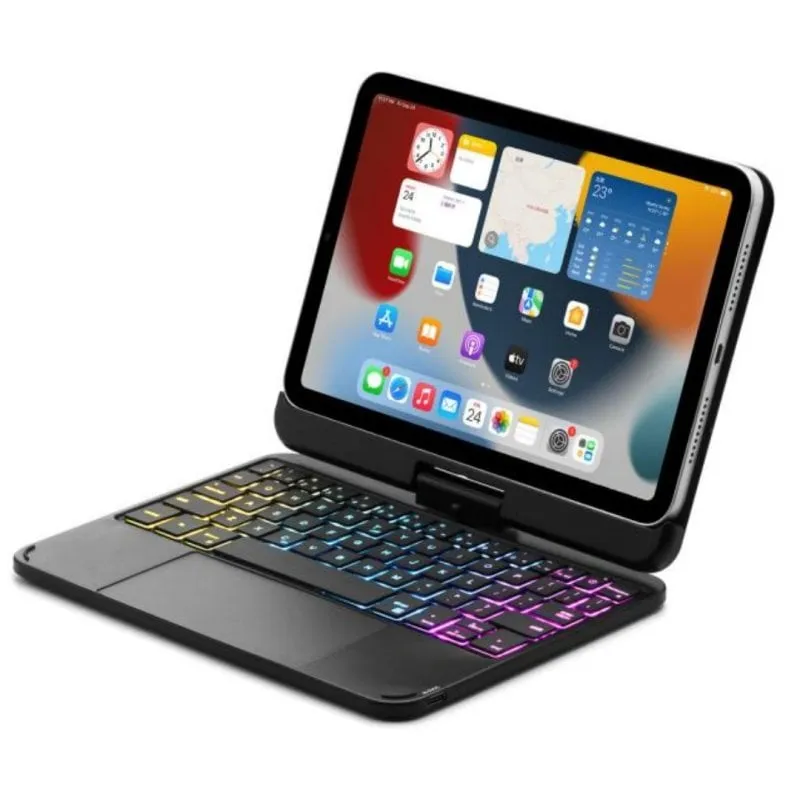 Custodia per Tablet Royal Bailey T11s-1 Tastiera Bluetooth iPad Air/Pro 11 Nero
