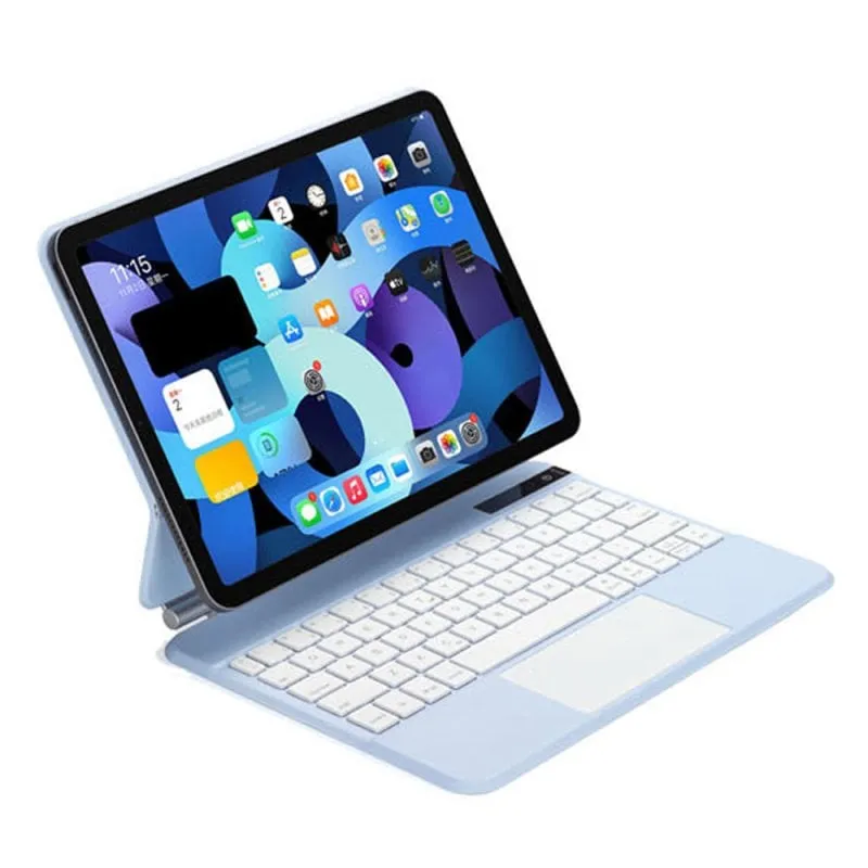 Custodia per Tablet Royal Bailey P11 Bluetooth Tastiera iPad Air/Pro 11 Blu