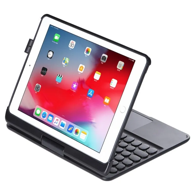 Custodia per tablet Royal Bailey Q5 Bluetooth Tastiera iPad 9.7 Nero