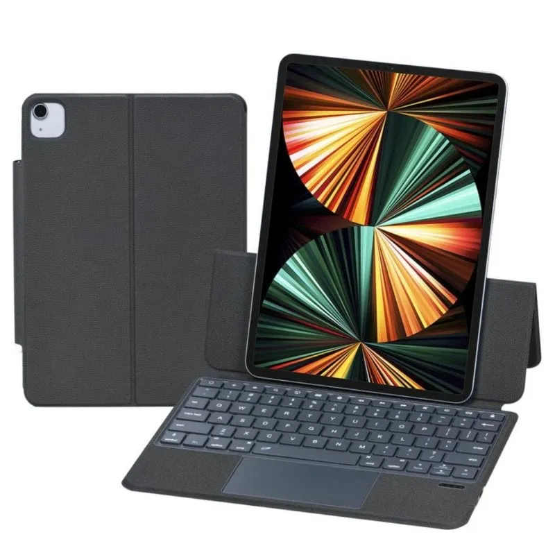 Custodia Royal Bailey J3129d Tastiera Bluetooth iPad Air 13 iPad Pro 12.9 Grigio