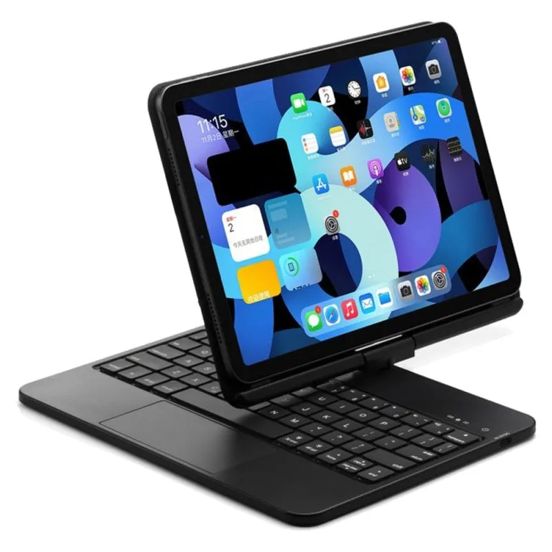 Custodia tablet Royal Bailey AP11S tastiera Bluetooth iPad Air/Pro 11 Nero