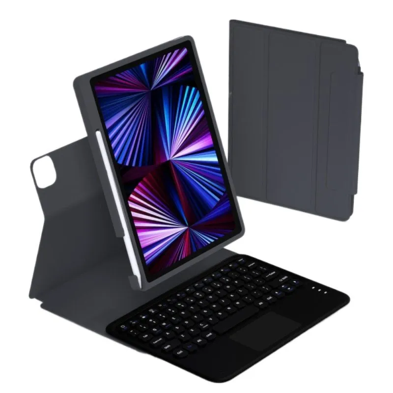 Custodia per Tablet Royal Bailey XY102C Bluetooth Tastiera iPad 10.2 Air Pro Nero