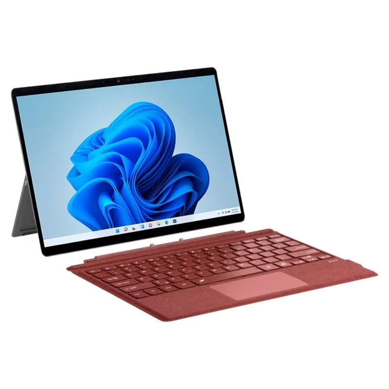 Custodia per Tablet Royal Bailey 1089d-1 Bluetooth Tastiera Surface Pro 3/4/6/7 Rossa