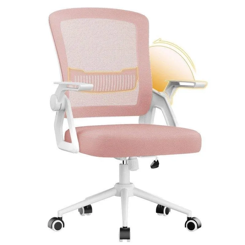 Sedia per ufficio ergonomica Naspaluro mesh traspirante