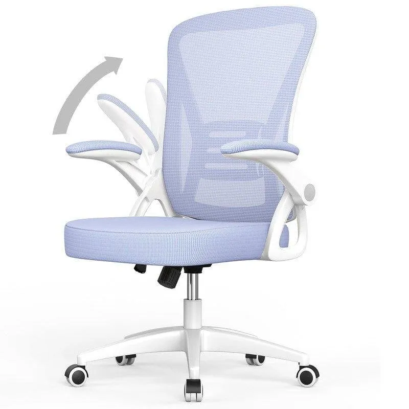 Sedia da ufficio ergonomica con ruote viola