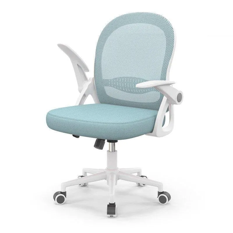 Sedia Ufficio Naspaluro Ergonomica Rete Traspirante Verde Chiaro