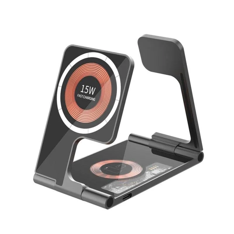 Base di Ricarica Dam Electronics MagSafe 5 in 1 15W Qi Apple Watch