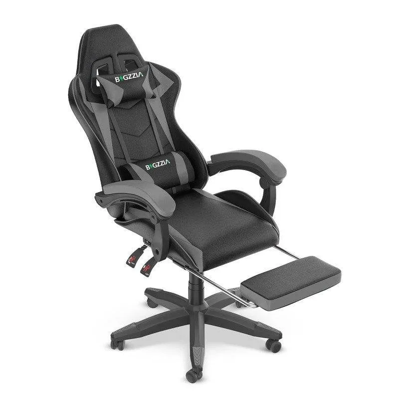 Sedia da ufficio Naspaluro Ergonomica PU Cuo con poggiatesta e poggiapiedi