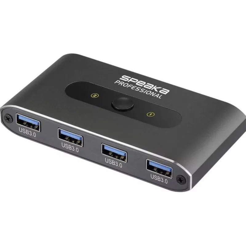 Switch USB SpeaKa Professional SP-13712096 2 USB-C a 4 USB-A 3.0
