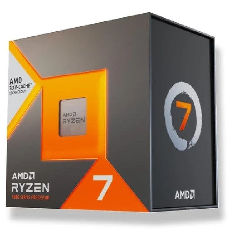 Processore AMD Ryzen 7 7700X3D 8 Nuclei 4 GHz Base 4,5 GHz Turbo 3D V-Cache
