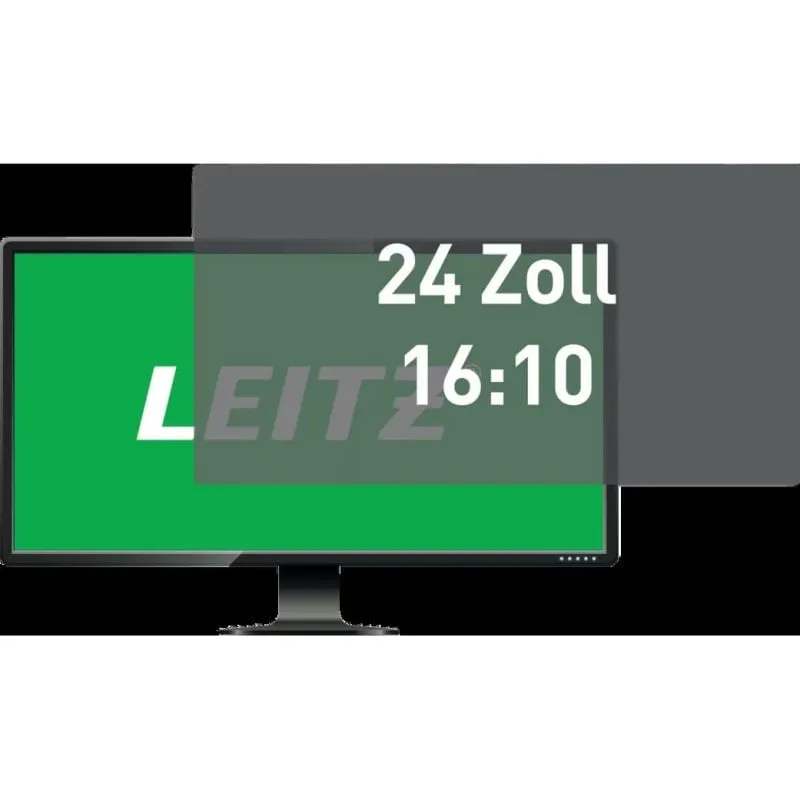 Filtro privacy Leitz per monitor 24 16:10 Anti riflesso