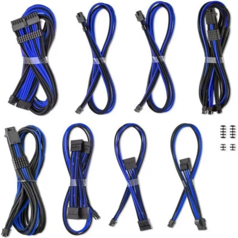 Kit cavo CableMod C-Series Pro ModMesh Blu per Corsair RM RMi RMx